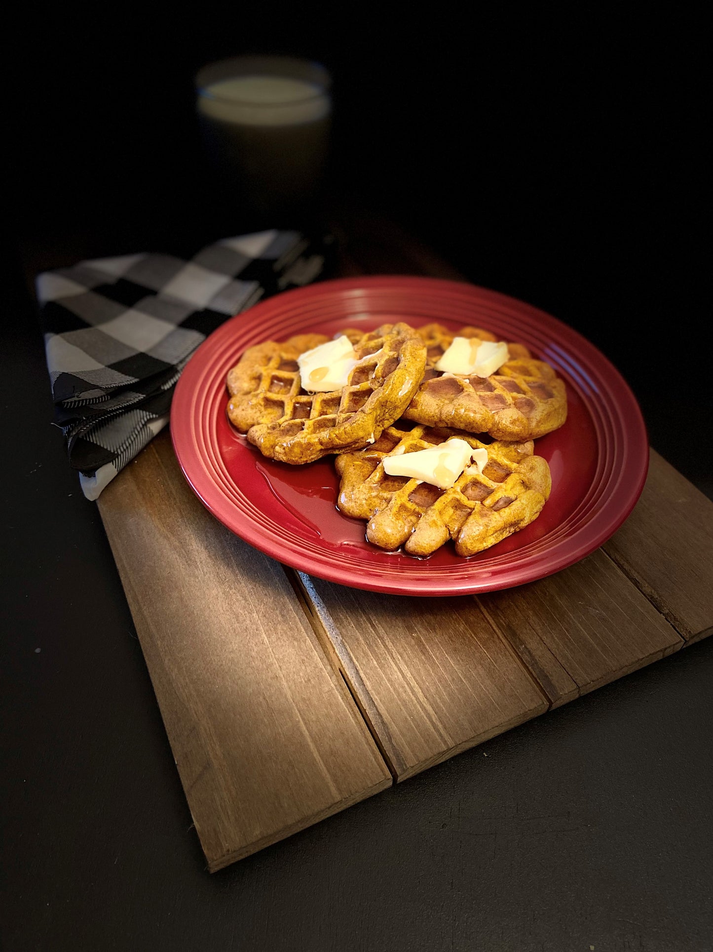 Pumpkin Waffles/Pancakes