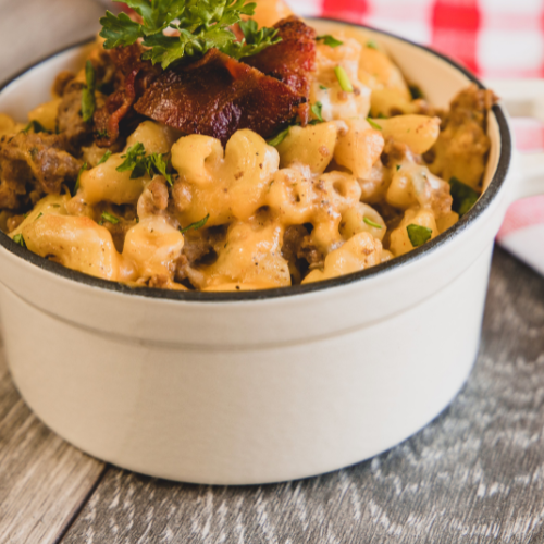 Grandma's Beef, Bacon & Pasta Meal