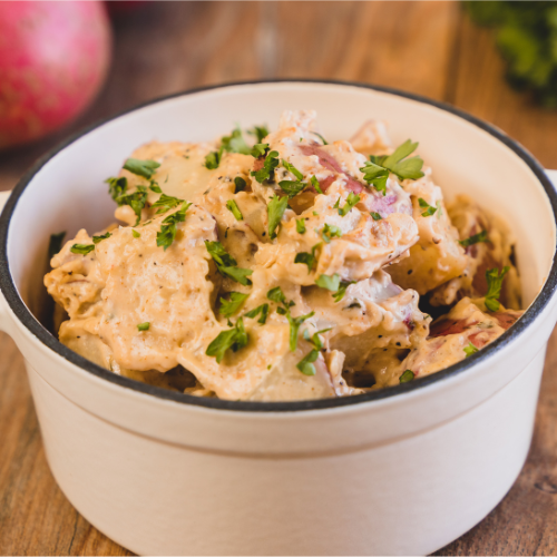 Grandma's Ranch Garlic Potatoes