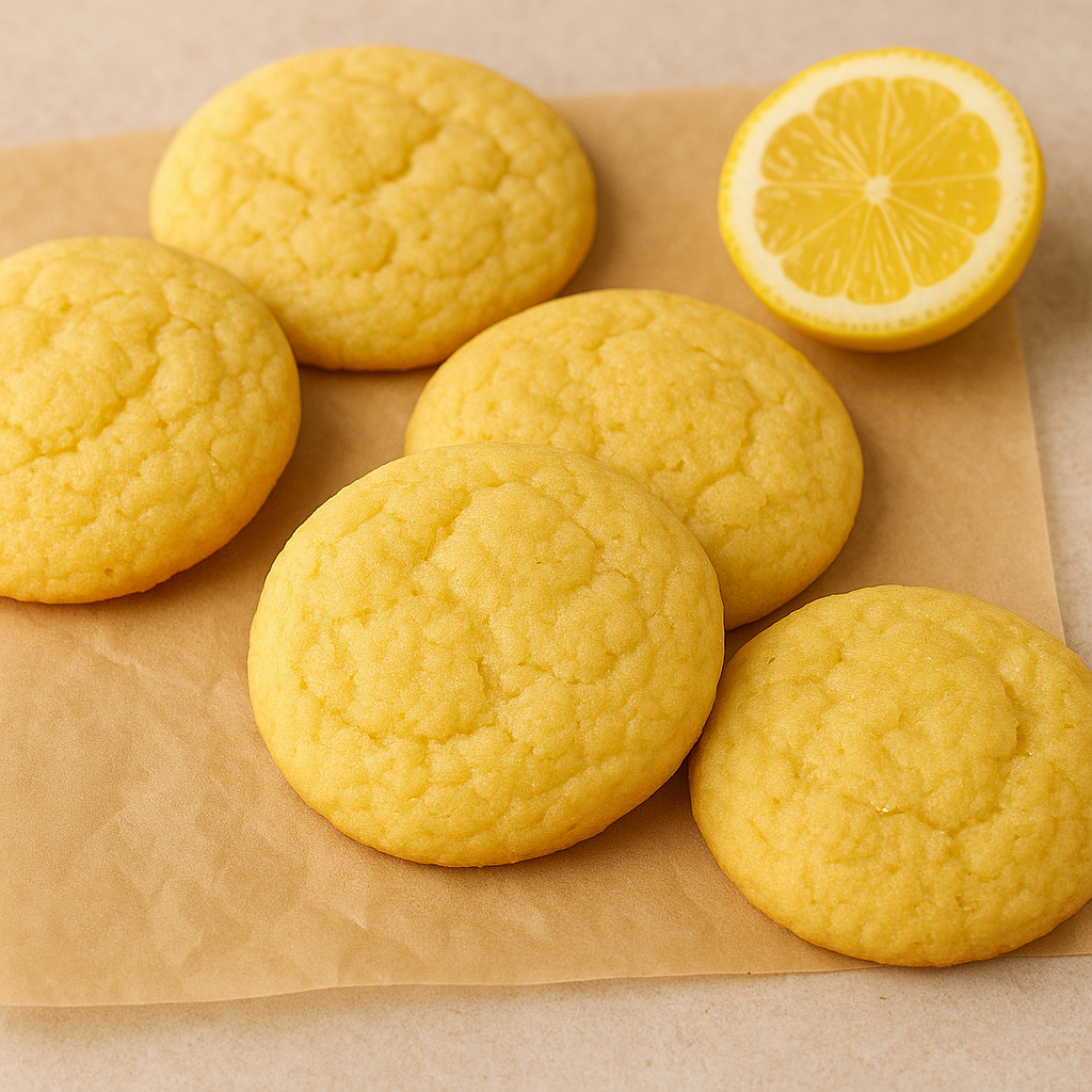 Lemon Pound Cake Cookies